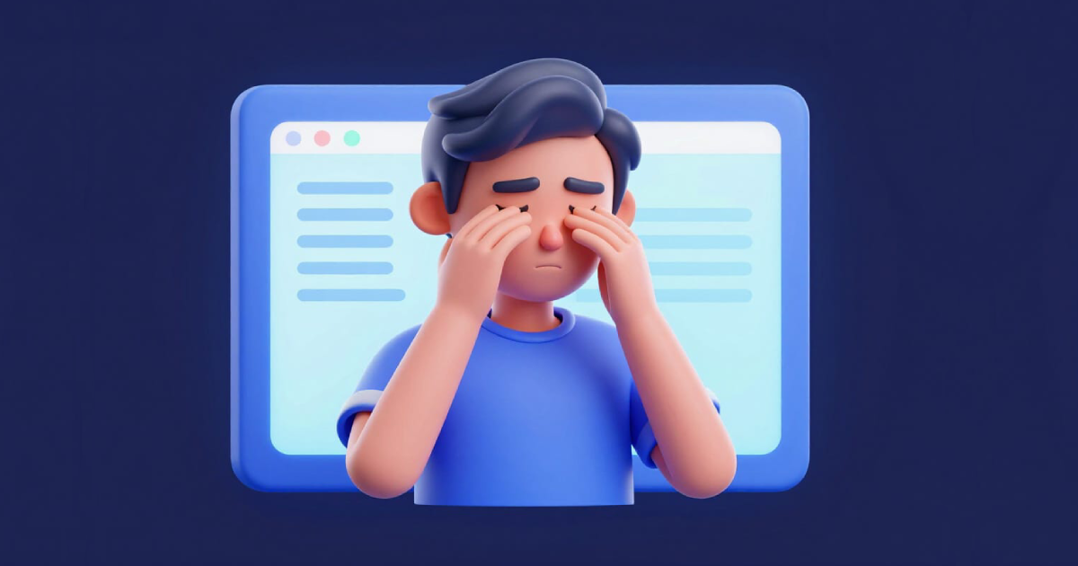 How often should you rest your eyes at a computer?